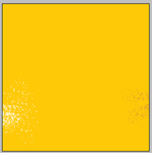 Yellow background illustration in Photoshop CS2