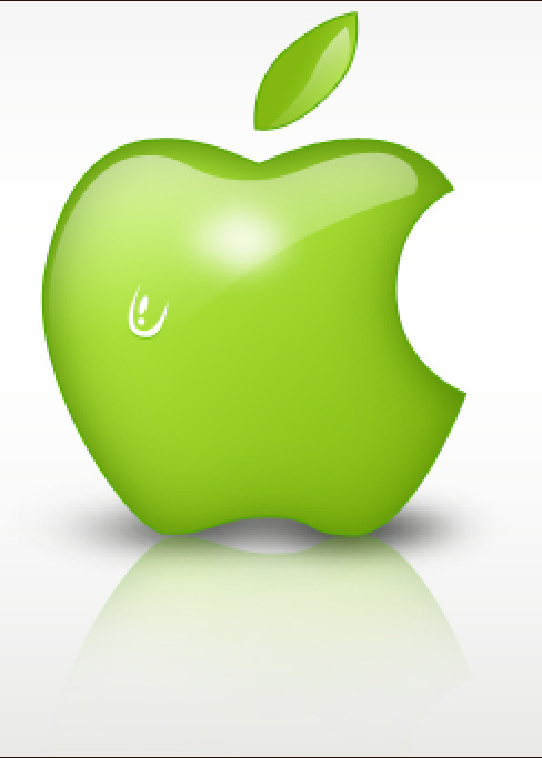 Create Green Apple Style Design in Photoshop CS3 