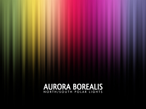 Create Aurora  Borealis - North South Polar Lights Wallpaper in Photoshop CS3