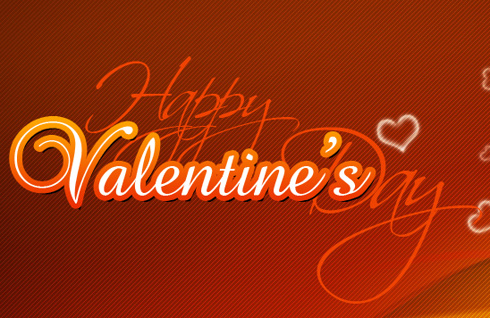 Haga su propia tarjeta del día de San Valentín en Photoshop CS4