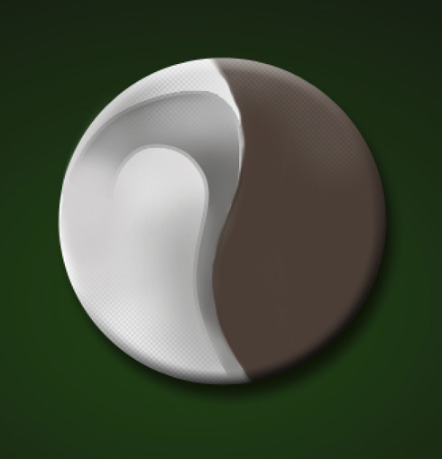 Designing symbol of Feng Shui in Adobe Photoshop CS3