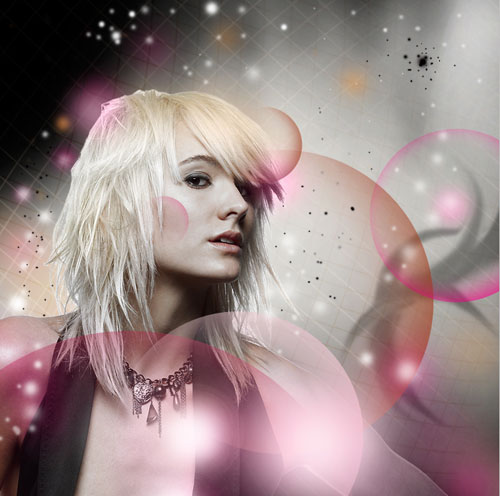 How to create Glowing Fashion Photo Manipulation in Adobe Photoshop CS4
