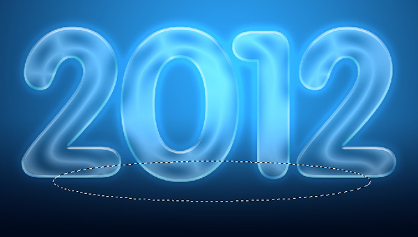How to create an Impressive New Year 2012 card with Neon text in Photoshop CS5