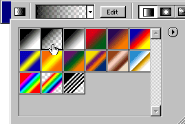 gradient pop-up palette