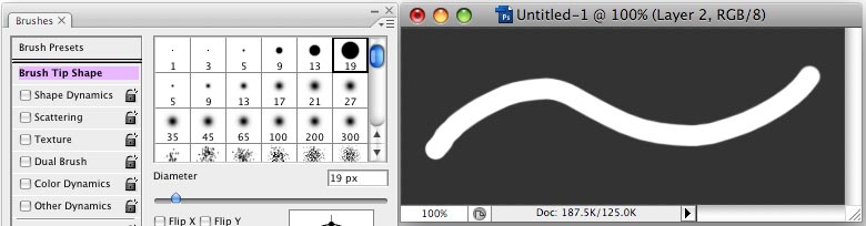 The (hidden) power of Photoshop brush tool - Step 1