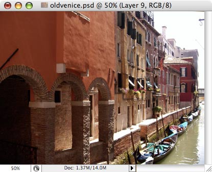Old Venice - making of - Step 7