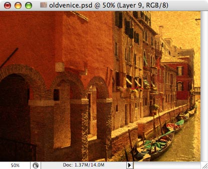 Old Venice - making of - Step 8