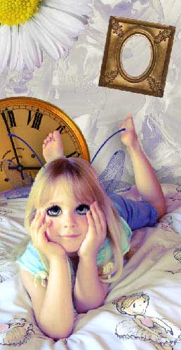 The little fairy photo effects in adobe Photoshop cs